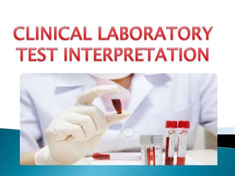 Lab Test Interpretation Online .